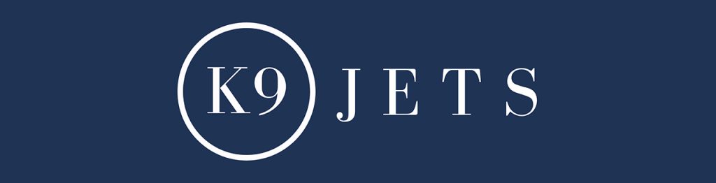 Modern, stylized K9 Jets logo